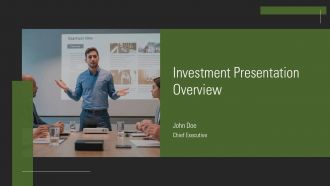 Investment Presentation PPT Presentation AT