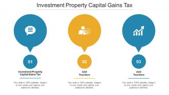 Investment Property Capital Gains Tax Ppt Powerpoint Presentation Inspiration Cpb