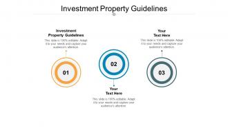 Investment property guidelines ppt powerpoint presentation slides grid cpb