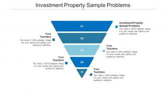 Investment property sample problems ppt powerpoint presentation inspiration mockup cpb