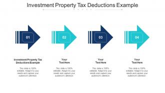Investment Property Tax Deductions Example Ppt Powerpoint Presentation Summary Cpb