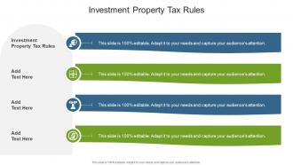 Investment Property Tax Rules In Powerpoint And Google Slides Cpb