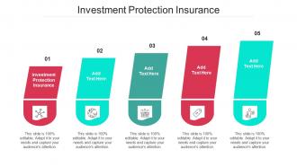 Investment Protection Insurance Ppt Powerpoint Presentation Portfolio Guide Cpb