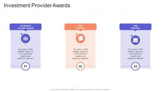 Investment Provider Awards In Powerpoint And Google Slides Cpb