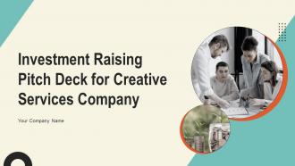 Investment Raising Pitch Deck For Creative Services Company Ppt Template