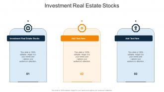 Investment Real Estate Stocks In Powerpoint And Google Slides Cpb