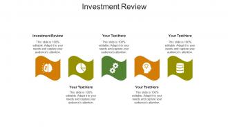 Investment review ppt powerpoint presentation model graphics pictures cpb
