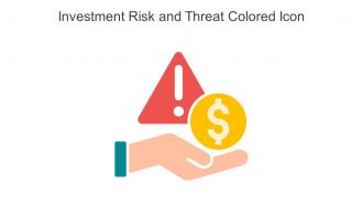 Investment Risk And Threat Colored Icon In Powerpoint Pptx Png And Editable Eps Format