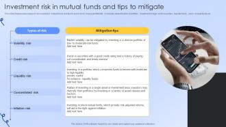 Investment Risk In Mutual Funds And Tips To Mitigate