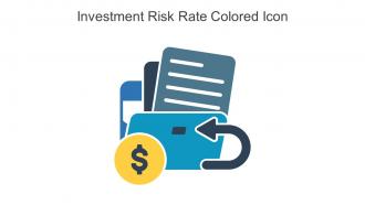 Investment Risk Rate Colored Icon In Powerpoint Pptx Png And Editable Eps Format