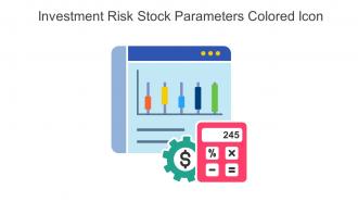 Investment Risk Stock Parameters Colored Icon In Powerpoint Pptx Png And Editable Eps Format