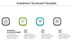 Investment scorecard template ppt powerpoint presentation styles picture cpb