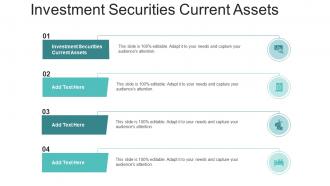 Investment Securities Current Assets In Powerpoint And Google Slides Cpb