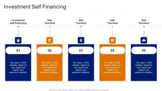 Investment Self Financing In Powerpoint And Google Slides Cpb