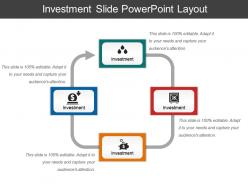 Investment slide powerpoint layout