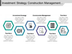 Investment strategy construction management entrepreneurs venture capital automation tools cpb