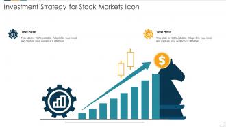 Investment Strategy For Stock Markets Icon