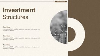Investment Structure Ppt PowerPoint Presentation File