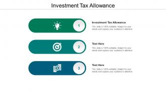 Investment tax allowance ppt powerpoint presentation infographics example topics cpb