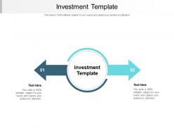 Investment template ppt powerpoint presentation portfolio slide download cpb