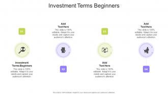 Investment Terms Beginners In Powerpoint And Google Slides Cpb