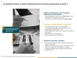 Investment thesis 2 well positioned from growth perspective contd rural ppt powerpoint presentation slides