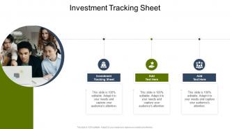 Investment Tracking Sheet In Powerpoint And Google Slides Cpb