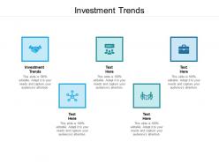 Investment trends ppt powerpoint presentation outline shapes cpb