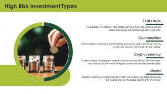 Investment Types Ranked Risk Powerpoint Presentation And Google Slides ICP Designed Compatible