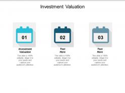 Investment valuation ppt powerpoint presentation layouts gallery cpb