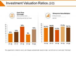 Investment valuation ratios powerpoint slide designs