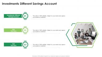 Investments Different Savings Account In Powerpoint And Google Slides Cpb