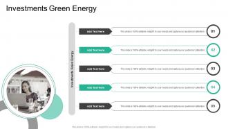 Investments Green Energy In Powerpoint And Google Slides Cpb