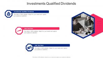 Investments Qualified Dividends In Powerpoint And Google Slides Cpb