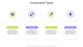 Investments Types In Powerpoint And Google Slides Cpb