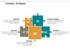 Investor analysis ppt powerpoint presentation icon slides cpb