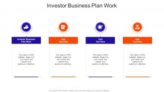 Investor Business Plan Work In Powerpoint And Google Slides Cpb