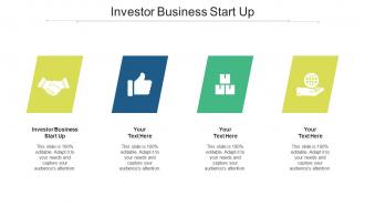 Investor business start up ppt powerpoint presentation infographic template graphics design cpb