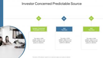 Investor Concerned Predictable Source In Powerpoint And Google Slides Cpb
