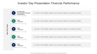 Investor Day Presentation Financial Performance In Powerpoint And Google Slides Cpb