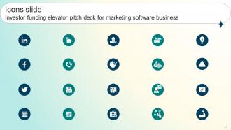 Investor Funding Elevator Pitch Deck For Marketing Software Business Ppt Template Images Impactful