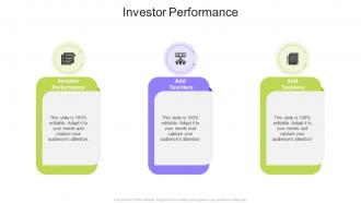 Investor Performance In Powerpoint And Google Slides Cpb