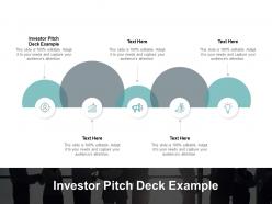 Investor pitch deck example ppt powerpoint presentation pictures structure cpb