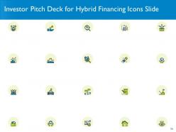 Investor pitch deck for hybrid financing powerpoint presentation slides