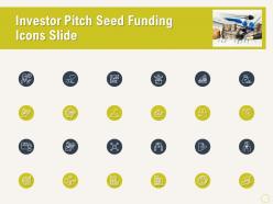 Investor Pitch Seed Funding Icons Slide Ppt Powerpoint Elements