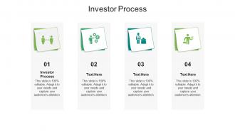 Investor process ppt powerpoint presentation layouts professional cpb