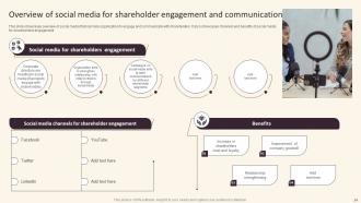 Investor Relations And Communication Strategy For Corporates Powerpoint Presentation Slides Editable Unique