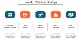 Investor Relations Strategy Ppt Powerpoint Presentation Slides Visuals Cpb