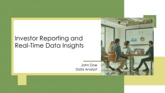 Investor Reporting And Real Time Data Insights PPT Structure AT