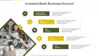 Investors Bank Business Account In Powerpoint And Google Slides Cpb